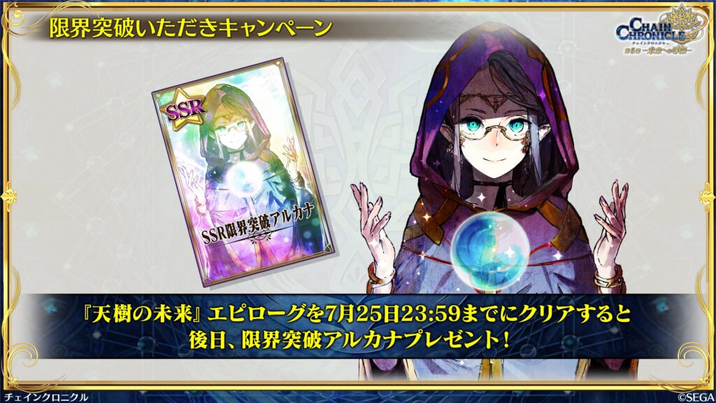 限界突破いただきキャンペーン画像